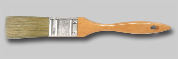 1" Professional Pastry Brush, Flat