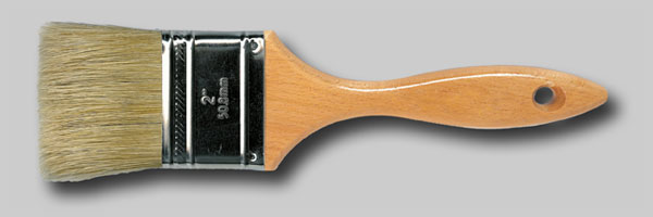 2" Professional Pastry Brush, Flat