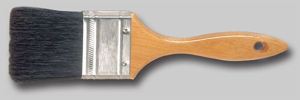 2" Professional Pastry Brush, Flat
