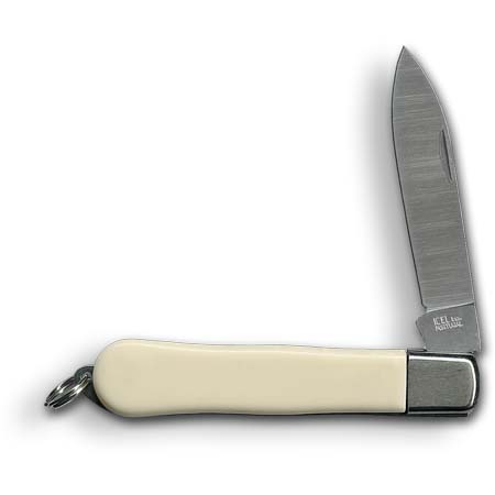 1 Blade Pocket Knife, White