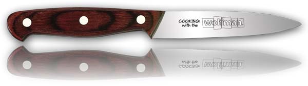 4" Chef‘s Paring Knifewith Wolfman Logo