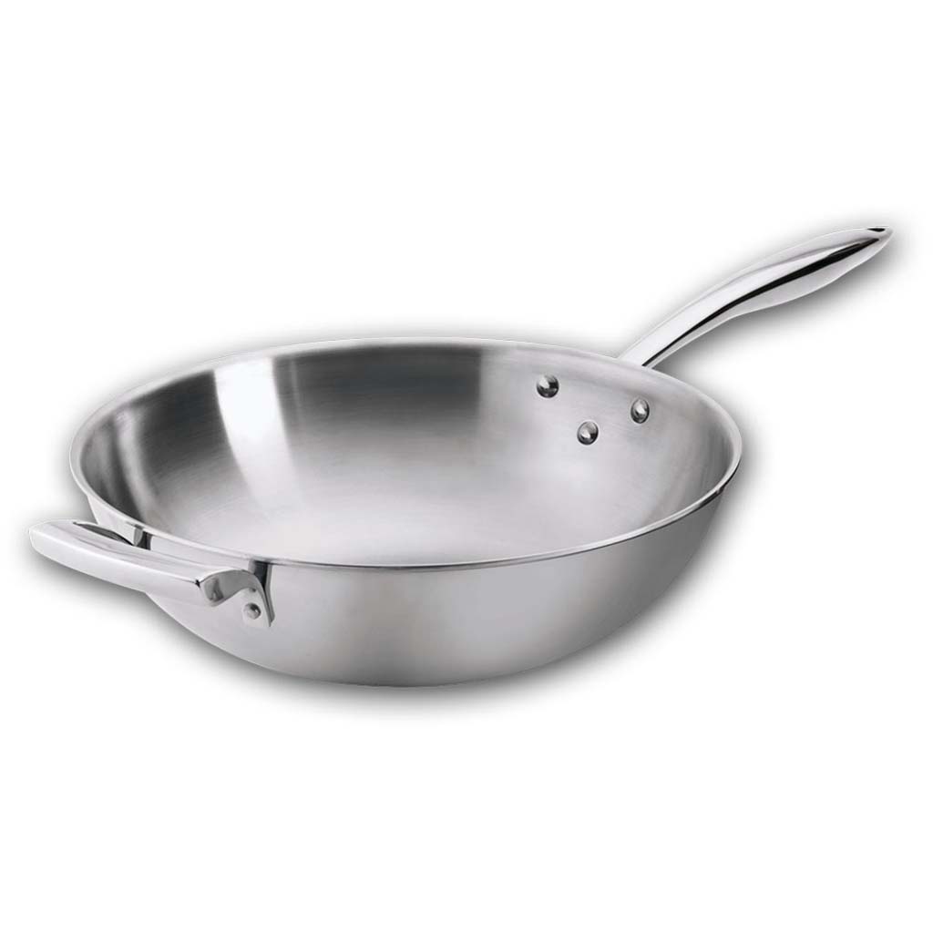 Tri-Ply Woks (Natural)