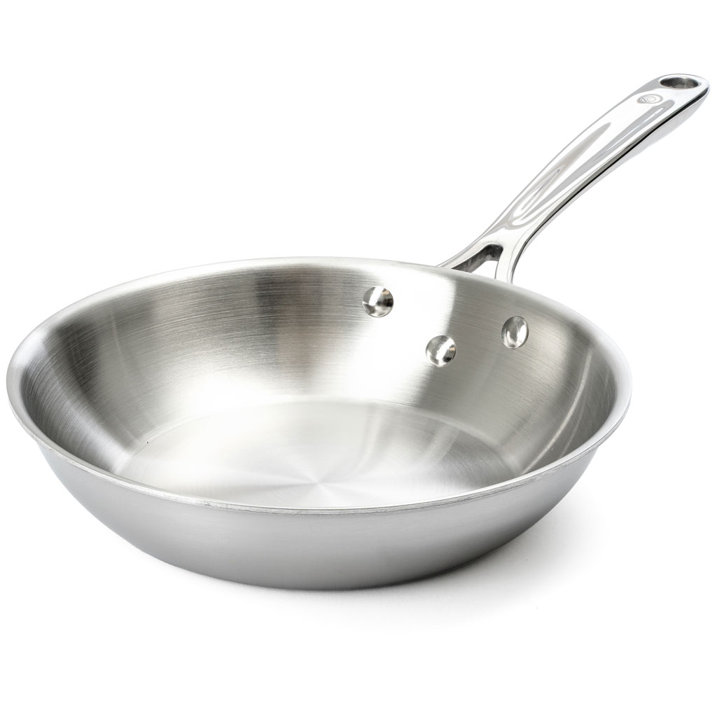 Tri-Ply Frying Pans (Natural), ProGrip Handle