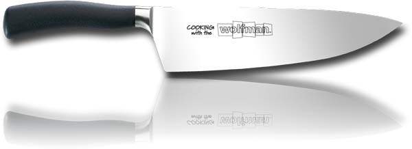 8" Chef‘s Knife, Forged (60mm Wide)with Wolfman Logo