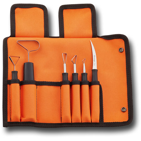 Pumpkin Carving Tool Set in Roll