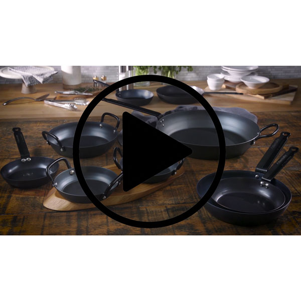 5.5" Carbon Steel Pan  with 2 Handles #4